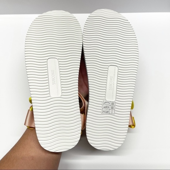 Suicoke Depa-CAB Sandals Pink Grey - Picture 6 of 8